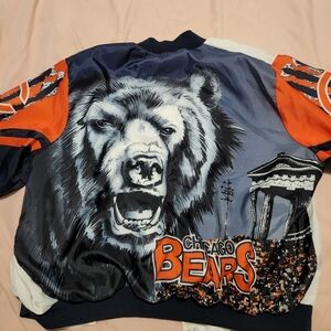 Chicago Bears chalk line jacket
